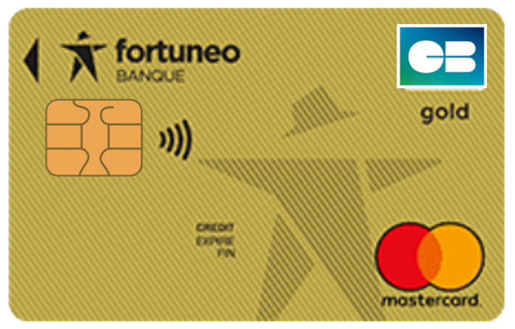Mastercard Gold Fortuneo gratuite si vous l