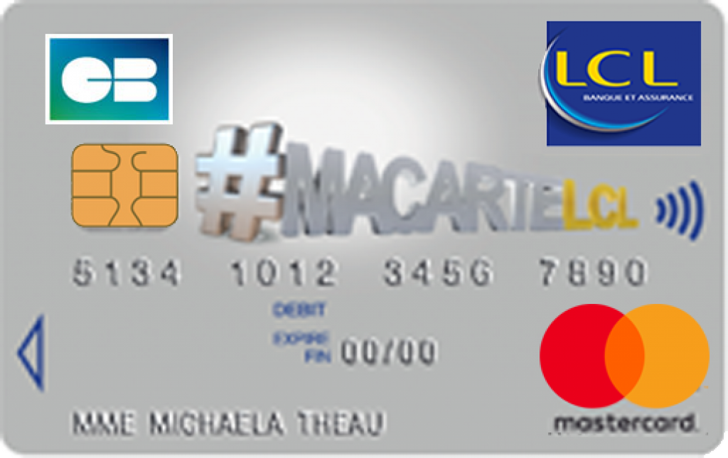 Mastercard Mineur MaCarteLCL Pour Mineur De 12 Ans Jusqu'à 17 Ans