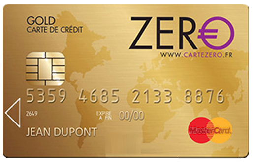 Mastercard Zéro Gold avec assurance et assistance